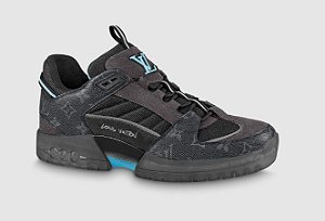 LOUIS VUITTON x LUCIEN CLARK - A View Sneaker "Black/Blue" -NOVO-