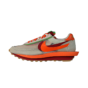 *** NIKE x SACAI x CLOT - LD Waffle "Net Orange Blazer" -USADO-