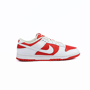 NIKE - Dunk Low "White/University Red" -USADO-