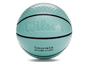 TIFFANY & CO x DANIEL ARSHAM x WILSON - Bola de Baskeball "Azul Tiffany" -NOVO-
