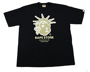 BAPE - Camiseta New York 1Th Anniversary "Preto" -NOVO-