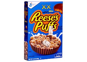 KAWS x REESE'S PUFFS - Caixa de Cereal Manital Edição Limitada "Azul" -NOVO-
