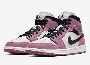 NIKE - Air Jordan 1 Mid “Light Mulberry” -NOVO-