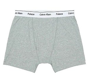 PALACE x CALVIN KLEIN - Cueca Boxer Branco -NOVO