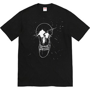 SUPREME X RALPH STEADMAN - Camiseta Skull "Preto" -NOVO-