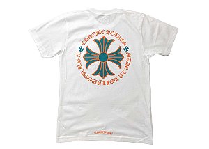 CHROME HEARTS - Camiseta Miami Art Basel "Branco" -NOVO-