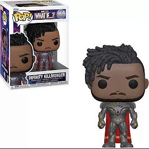 FUNKO POP! - Boneco What If...?: Infinity Killmonger #969 -NOVO-