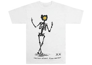 KAWS x CPFM - Camiseta Skeleton "Branco" -NOVO-