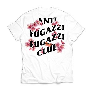 ANTI FUGAZZI FUGAZZI CLUB - Camiseta Kkoch "Branco" -NOVO-