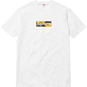 SUPREME - Camiseta Box Logo Brooklyn "Branco" -NOVO-