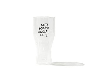 ANTI SOCIAL SOCIAL CLUB - Copo Inside Out Upside Down "Clear" -NOVO-
