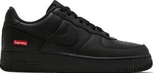 NIKE x SUPREME - Air Force 1 Low "Black" (40,5 BR/ 9 US) -NOVO-