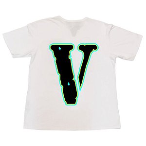 VLONE x JUICE WRLD - Camiseta Legend "Branco" -NOVO-