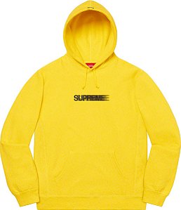 SUPREME - Moletom Motion Logo "Amarelo" -NOVO-