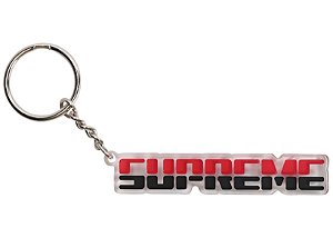 SUPREME - Chaveiro Embossed "Vermelho" -NOVO-