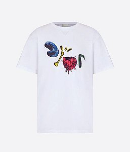 DIOR x CACTUS JACK - Camiseta Insect "Branco" -NOVO-