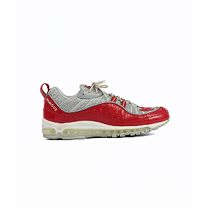 NIKE x SUPREME - Air Max 98 "Varsity Red" -USADO-