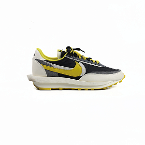 NIKE x SACAI x UNDERCOVER -LD Waffle "Black/Bright Citron" -USADO-