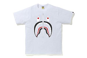 BAPE - Camiseta  Shark SS20 "Branco" -NOVO-