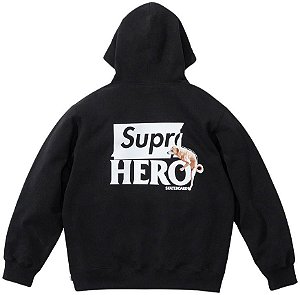 SUPREME x ANTIHERO - Moletom "Preto" -NOVO-