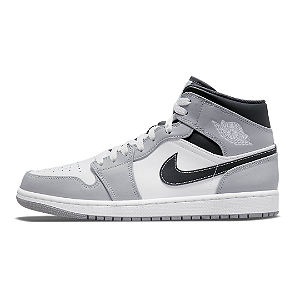 NIKE - Air Jordan 1 Mid  "Light Smoke Grey Anthracite" -NOVO-