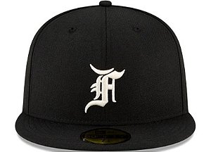 FOG x NEW ERA - Boné Essentials 59Fifty Fitted "Preto/Verde" -NOVO-