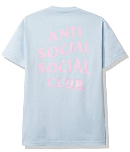 ANTI SOCIAL SOCIAL CLUB - Camiseta New York FW19 "Azul Claro" -NOVO-