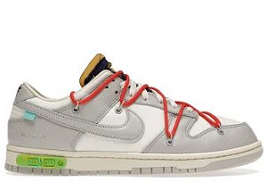 NIKE x OFF-WHITE - Dunk Low "Lot 23" (40,5 BR/ 9 US) -NOVO-