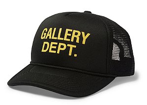 GALLERY DEPT - Boné Trucker Logo " Preto" -NOVO-