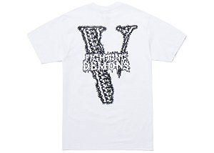 VLONE x JUICE WRLD - Camiseta Bones "Branco" -NOVO-