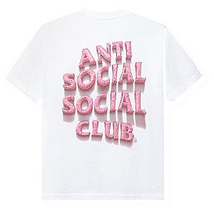 ANTI SOCIAL SOCIAL CLUB - Camiseta Sprinkling Tears "Branco" -NOVO-