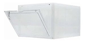 SNEAKERBOX - Caixa Plástica para Armazenamento Pack C/6 (Porta lateral) "Clear" -NOVO-