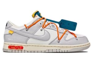 NIKE x OFF-WHITE - Dunk Low "Lot 44" (40,5 BR/ 9 US) -NOVO-
