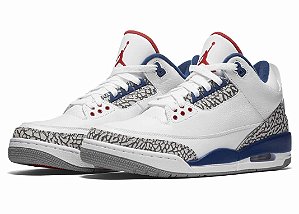 NIKE - Air Jordan 3 Retro "True Blue" (2016) -NOVO-