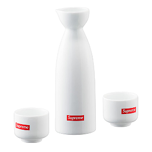 SUPREME - Conjunto de Sake "Branco" -NOVO-
