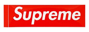 SUPREME - Adesivo Box Logo "Vermelho" -NOVO-