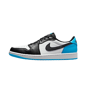 NIKE - Air Jordan 1 Low OG "Powder Blue/ Black Dark" (34,5 BR/ 4 US) -NOVO-