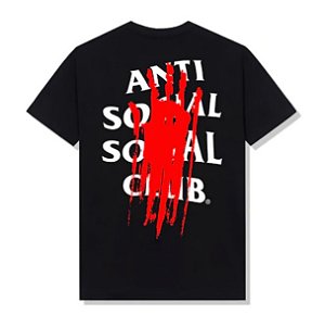 ANTI SOCIAL SOCIAL CLUB - Camiseta Imprint "Preto" -NOVO-