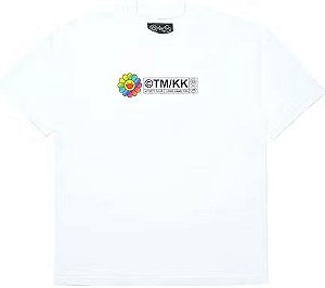 TAKASHI MURAKAMI X LEWIS HAMILTON - Camiseta Race Zone "Branco" -NOVO-