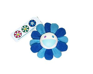 TAKASHI MURAKAMI x COMPLEXCON - Pin Flower Plush "Azul" -NOVO-