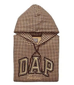 GAP x DAPPER DAN - Moletom DAP Arch Logo "Caramelo" -NOVO-