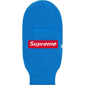 SUPREME x NEW ERA - Balaclava Box Logo FW22 "Azul " -NOVO-