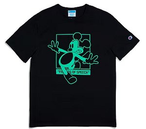 VIRGIL ABLOH x BROOKLYN MUSEUM x DISNEY - Camiseta Mickey Mouse "Preto" -NOVO-