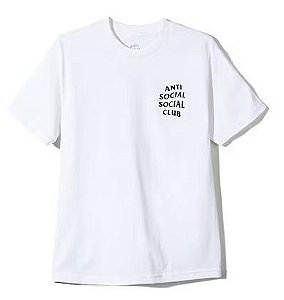 ANTI SOCIAL SOCIAL CLUB - Camiseta Kkoch "Branco" -NOVO-