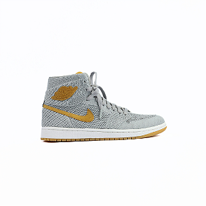 NIKE - Air Jordan 1 Retro Flyknit "Wolf Grey" -USADO-