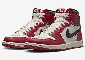 NIKE - Air Jordan 1 Retro High OG "Chicago Lost and Found" (40,5 BR / 9 US) -NOVO-