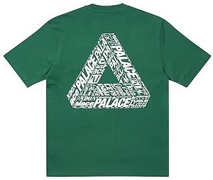 PALACE - Camiseta Tri-Text "Verde" -NOVO-