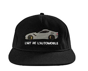 L'ART AUTOMOBILE - Boné You Are What You Drive Ferrari F12 TDF "Preto" -NOVO-