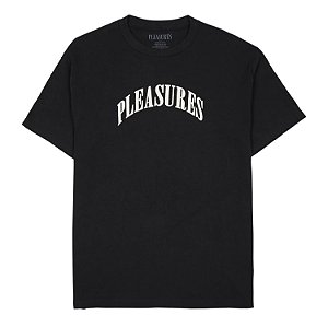 PLEASURE - Camiseta Surprise "Preto/Off-white" -NOVO-