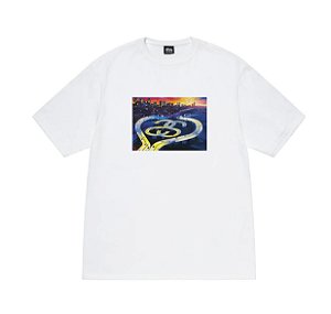 STUSSY - Camiseta Highway "Branco" -NOVO-